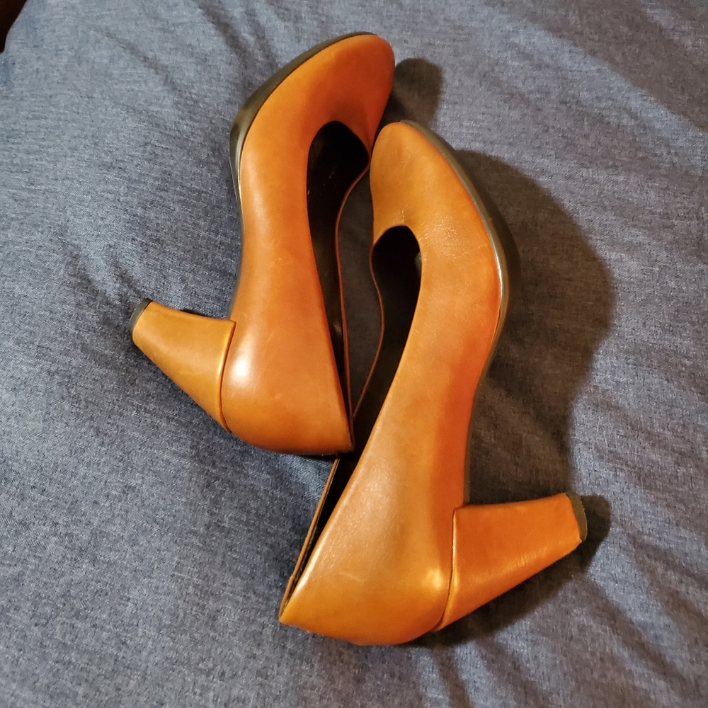 Leather 3" heels